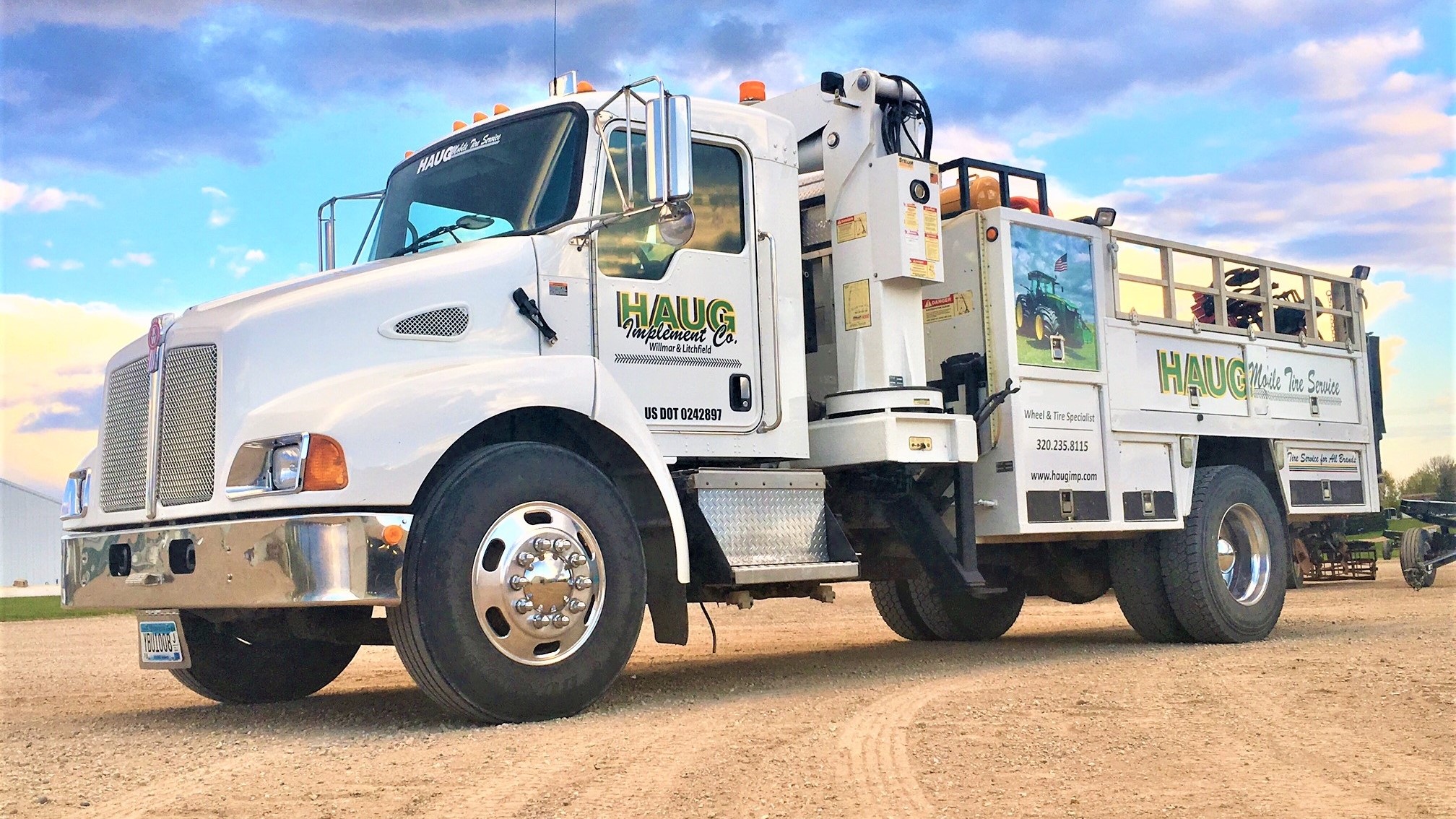 Tire Service Haug Implement Co. Willmar Minnesota